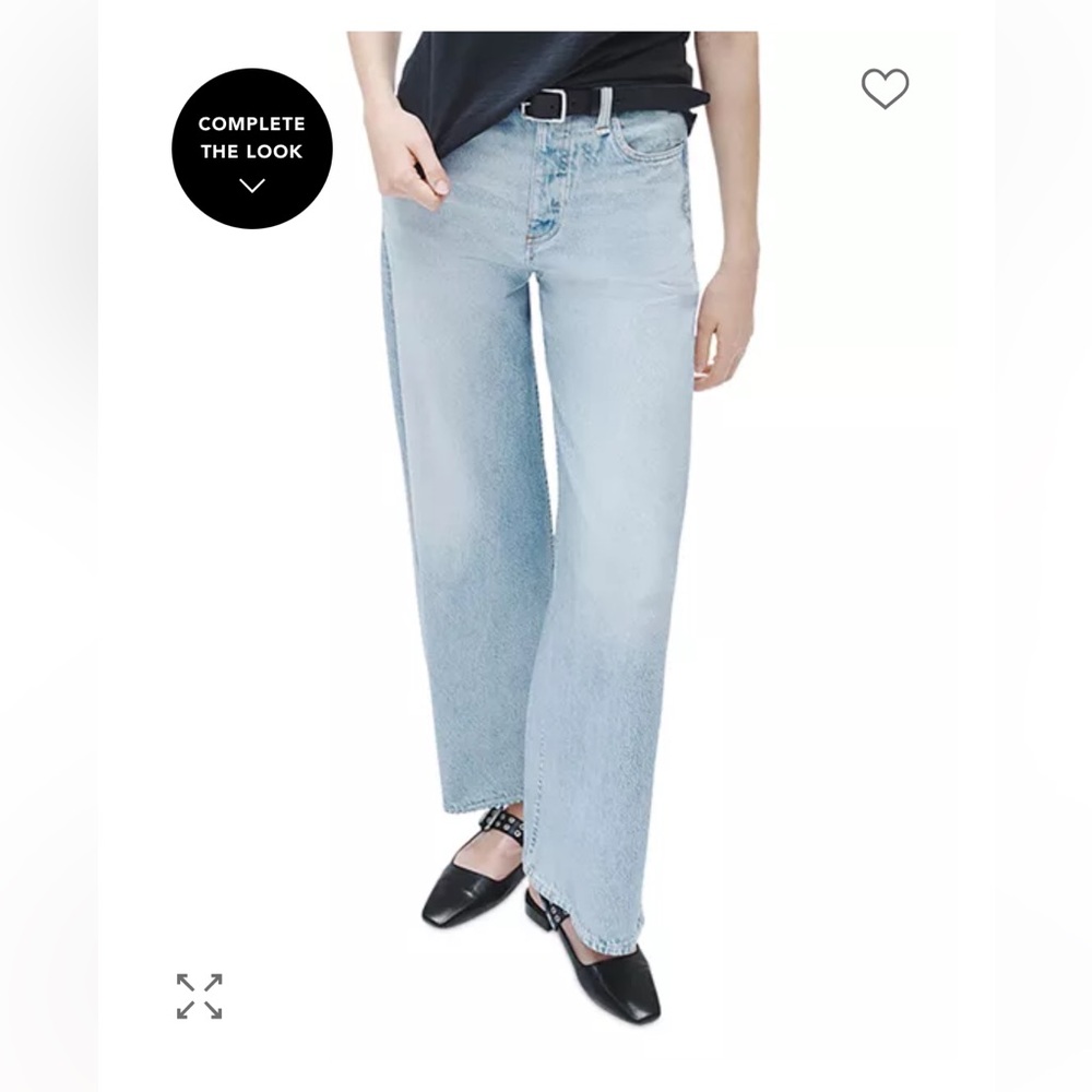 Rag & Bone Miramar Cropped Cotton Terry Sweatpant Jeans